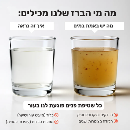 מסנן לכיור אמבטיה - Pure Sink